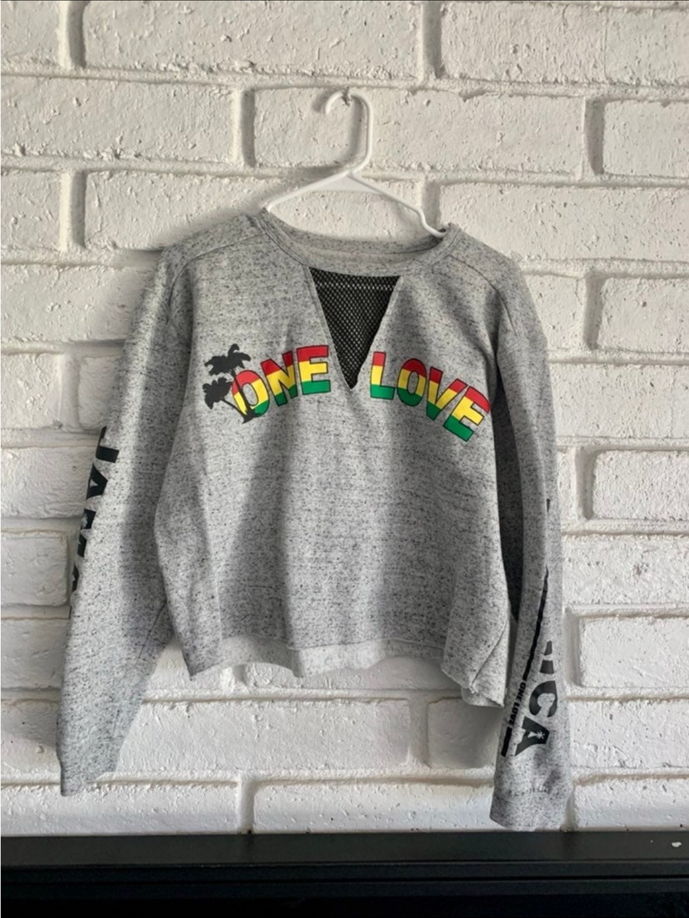 One love, Jamaica sweatshirt